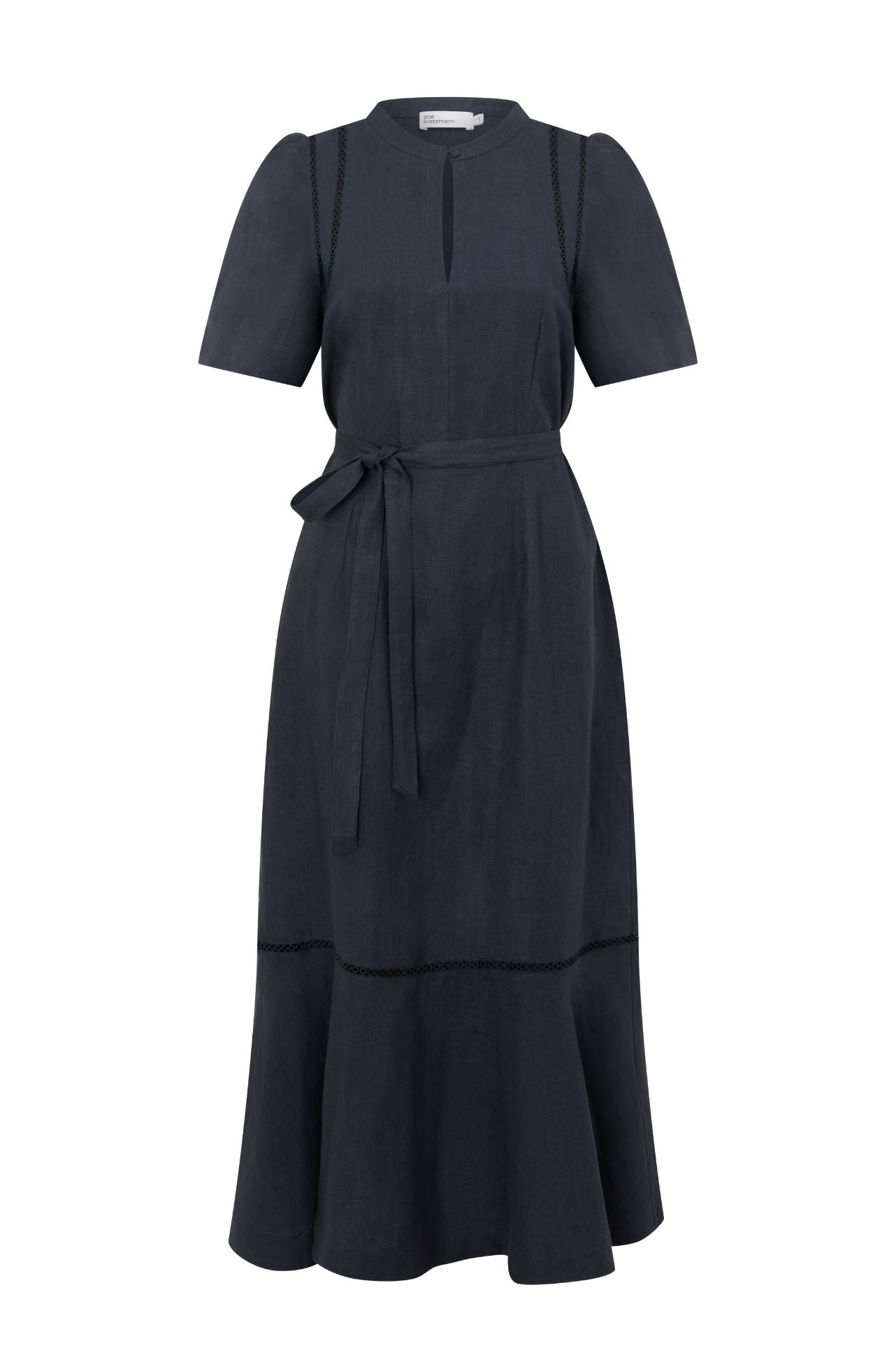 zoe kratzmann - cable dress in midnight