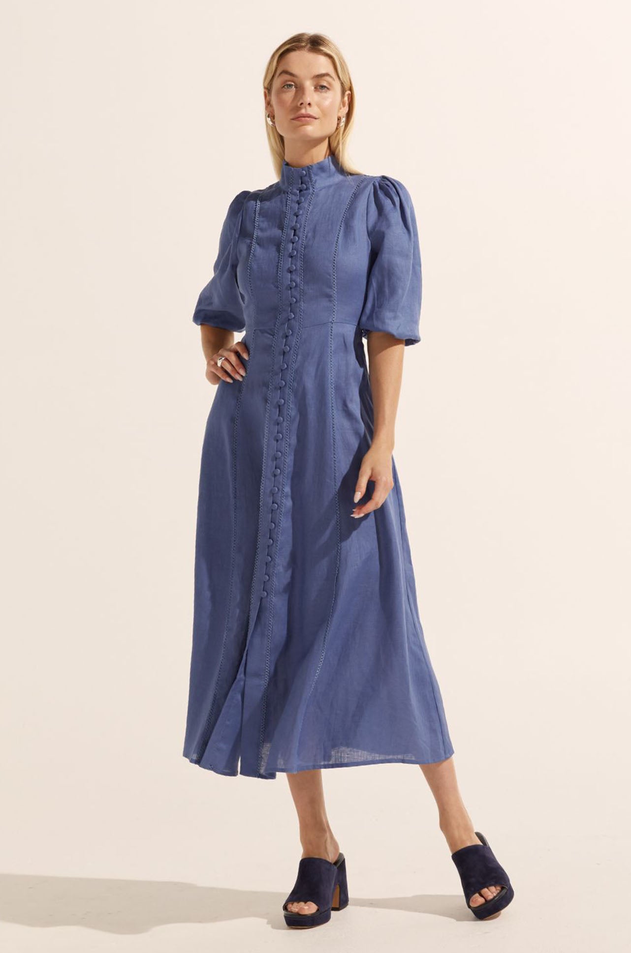 zoe kratzmann - calibre dress in steel