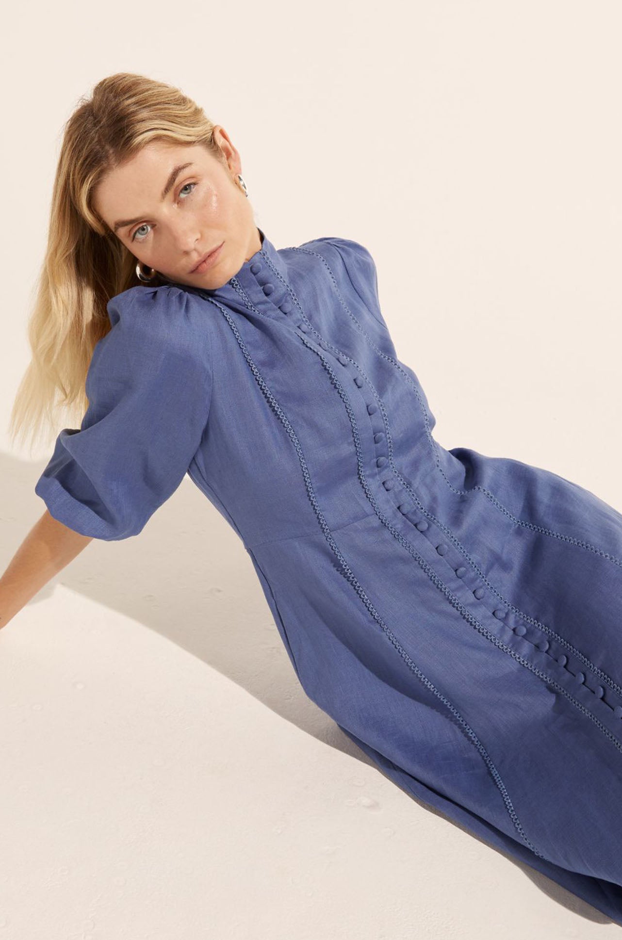 zoe kratzmann - calibre dress in steel