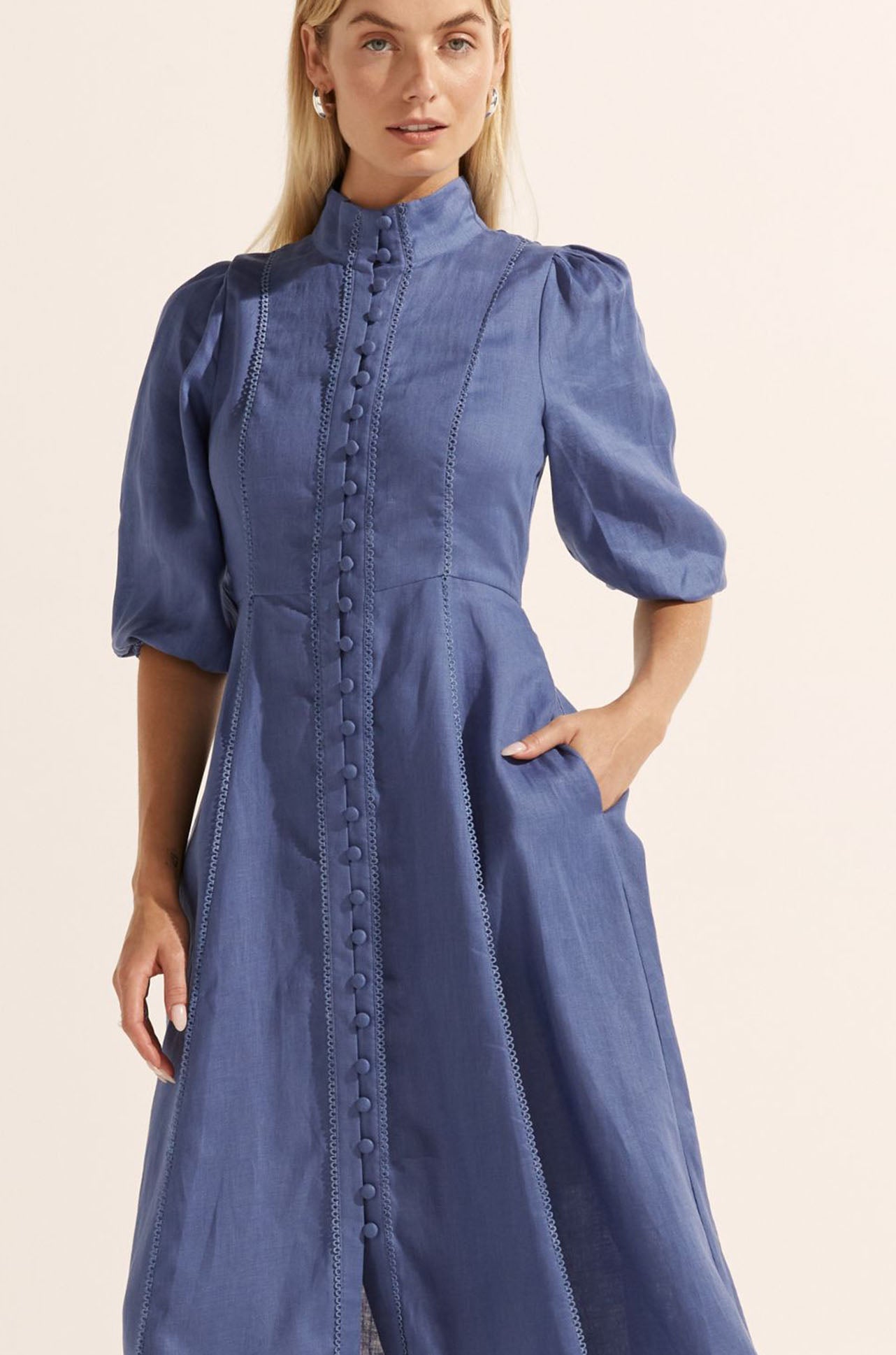zoe kratzmann - calibre dress in steel