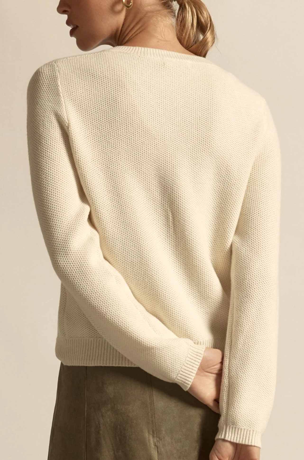 Zoe Kratzmann - camber knit in alabaster