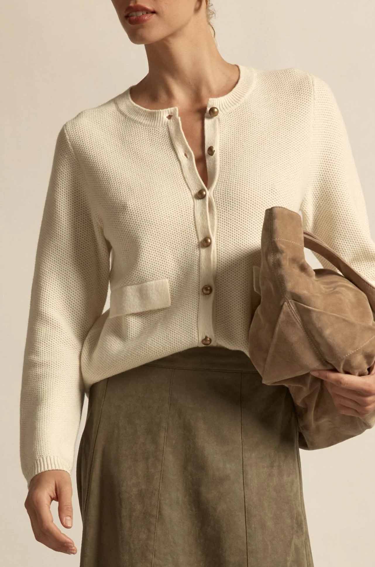 Zoe Kratzmann - camber knit in alabaster