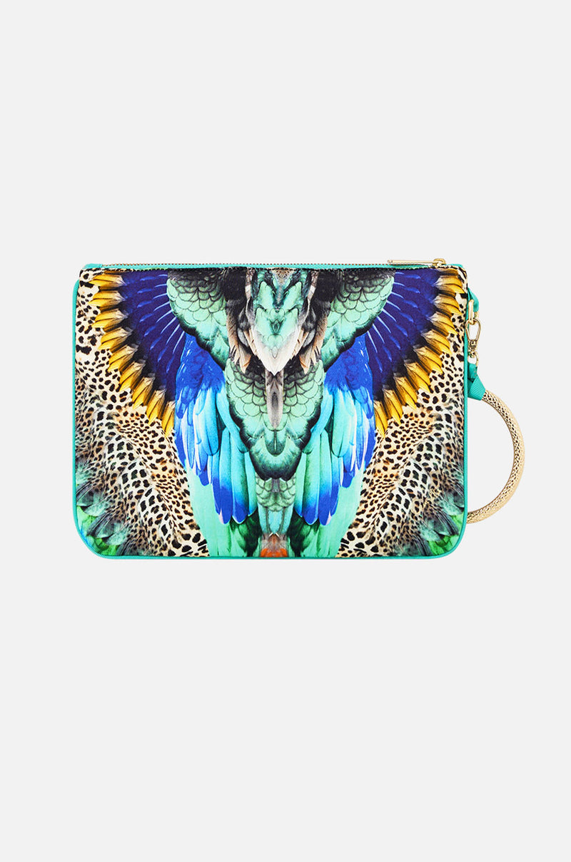 Camilla - Jungle Flight Ring Scarf Clutch