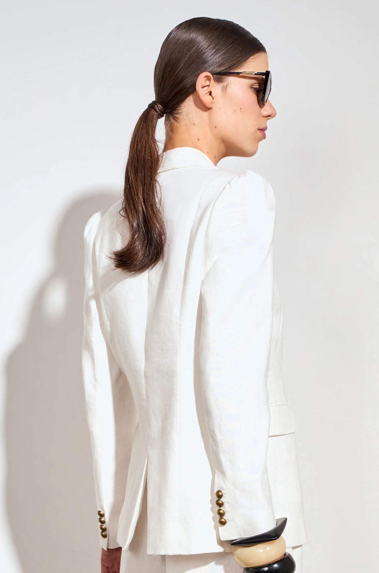 Zoe Kratzmann - crest jacket in alabaster