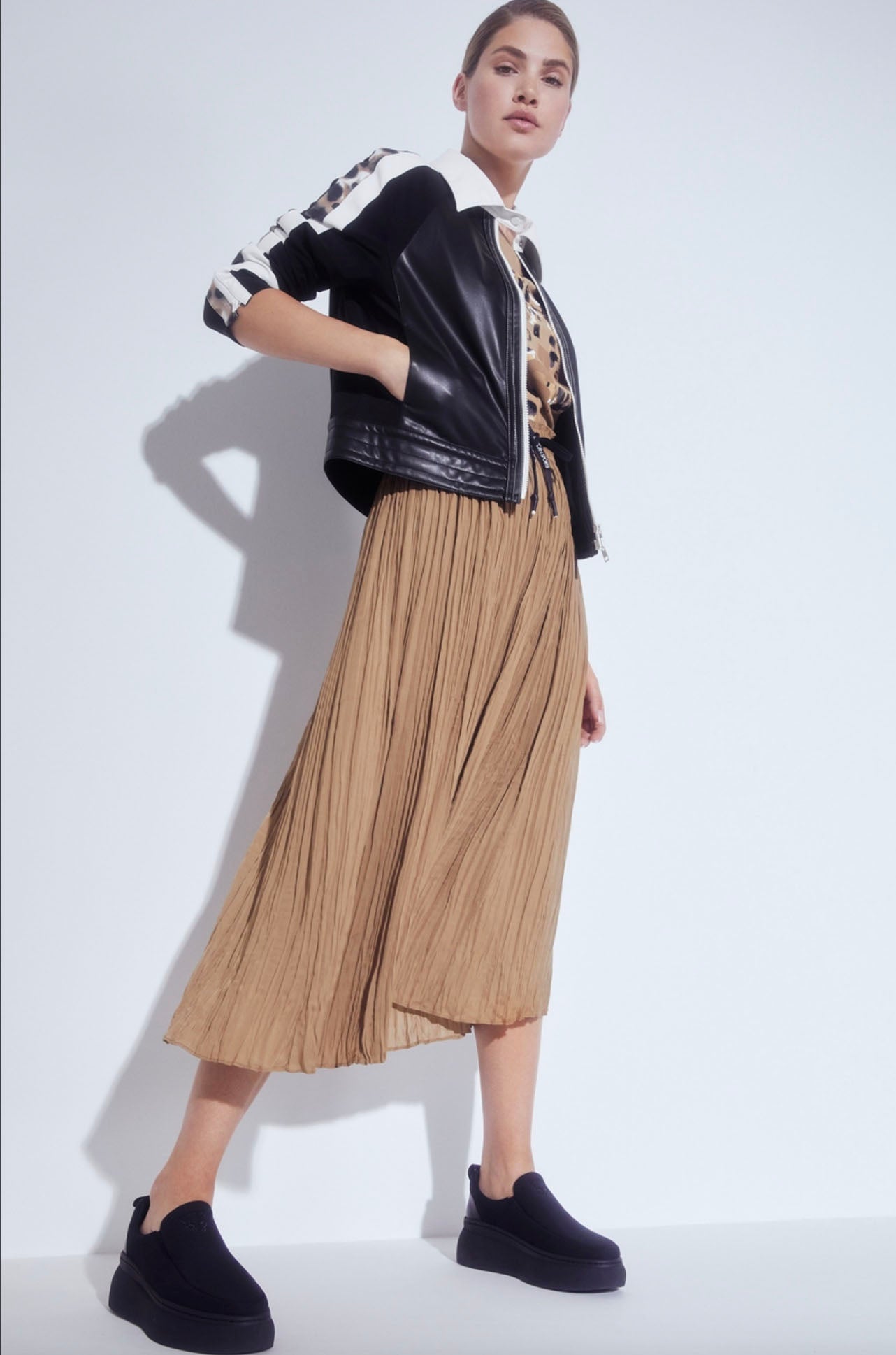 Marc Cain - Crinkle Skirt