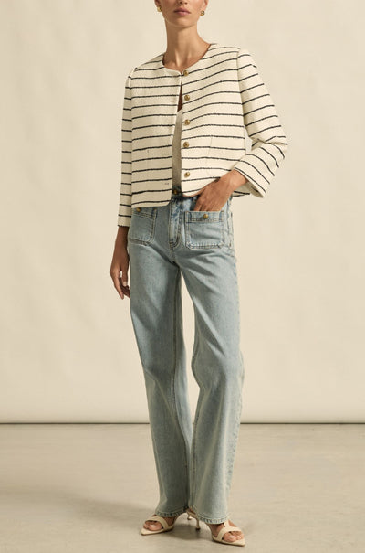 zoe kratzmann - dash jacket in licorice