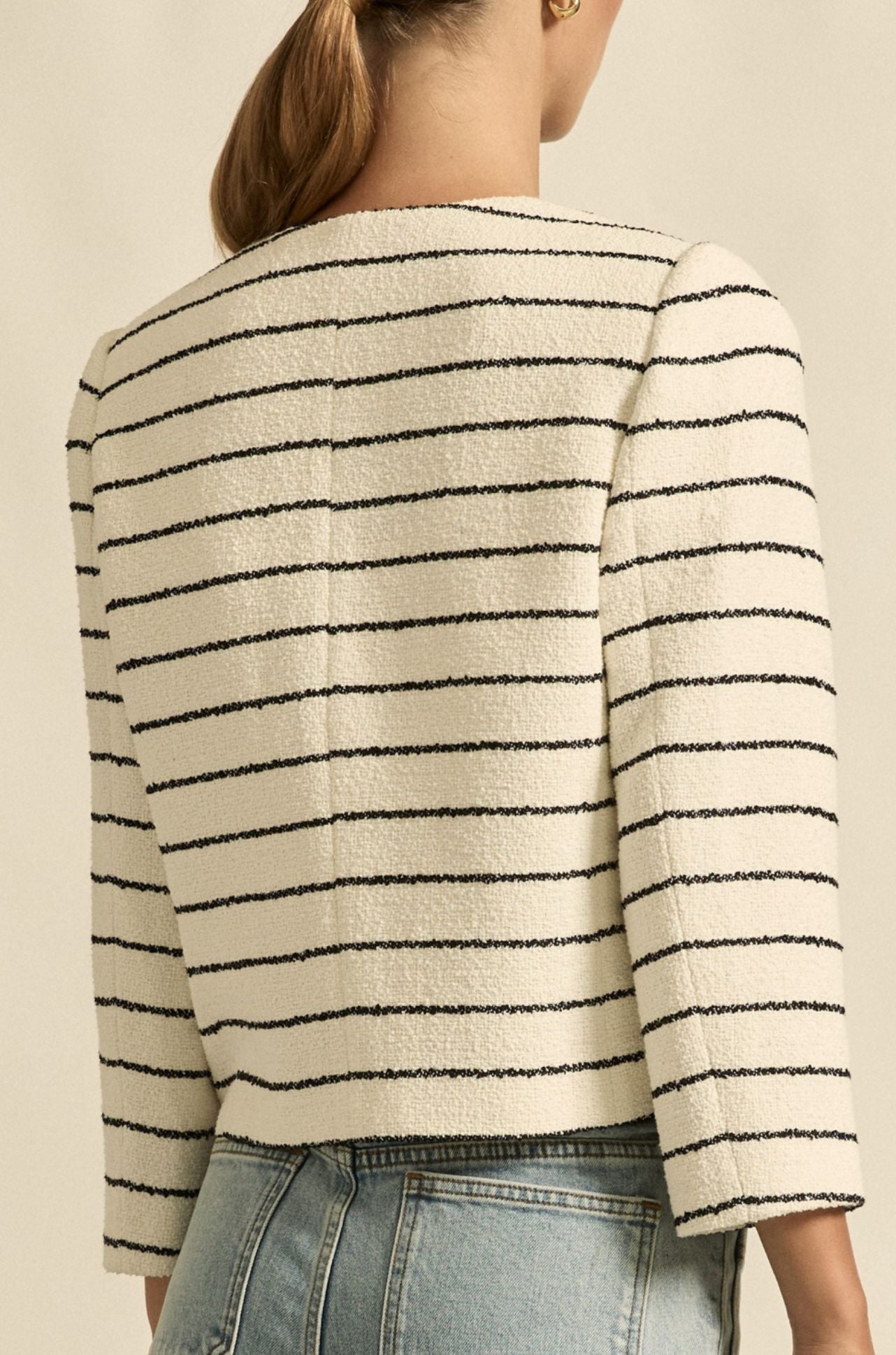 zoe kratzmann - dash jacket in licorice
