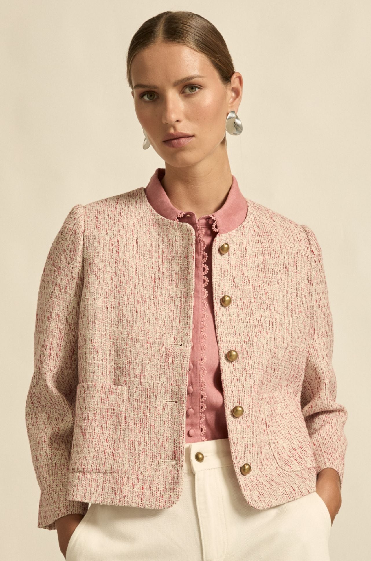 zoe kratzmann - dash jacket in strawberry