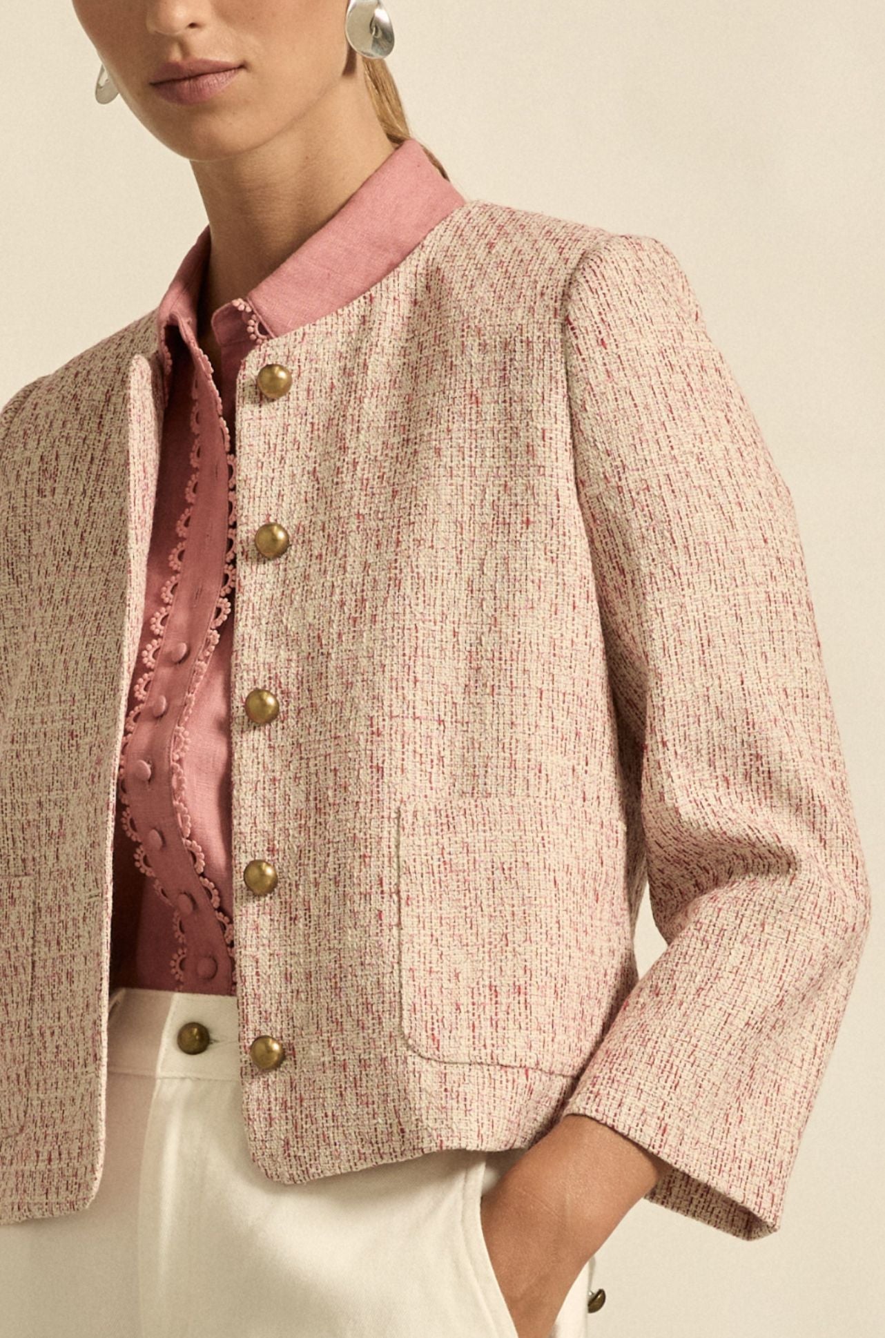 zoe kratzmann - dash jacket in strawberry