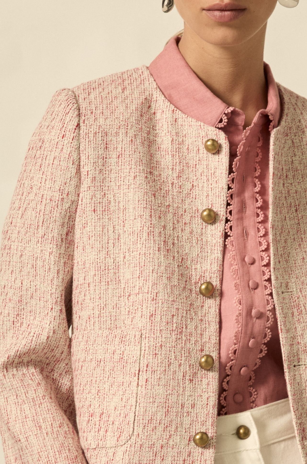 zoe kratzmann - dash jacket in strawberry