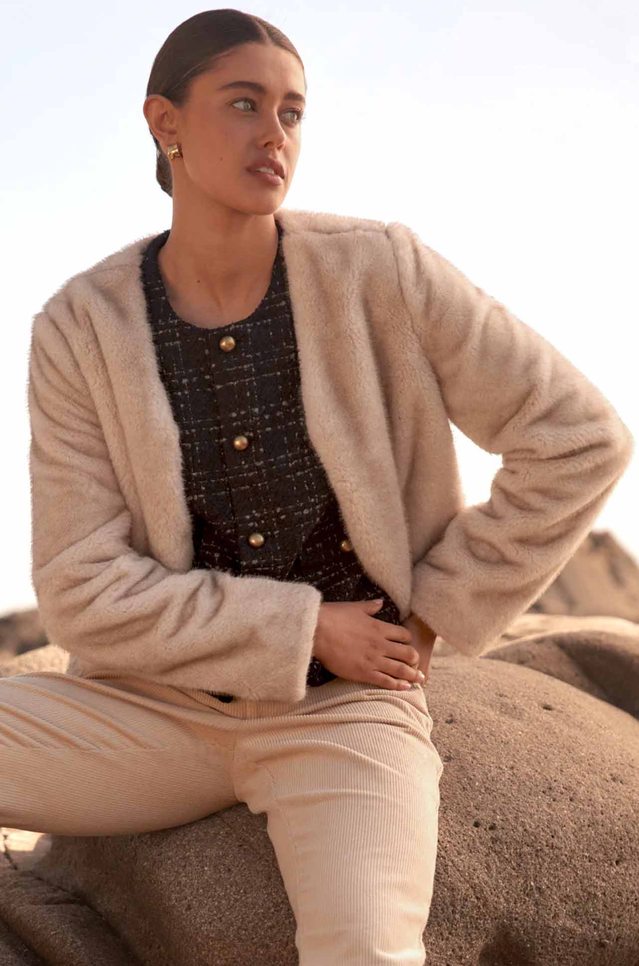 Zoe Kratzmann - dune jacket in ecru