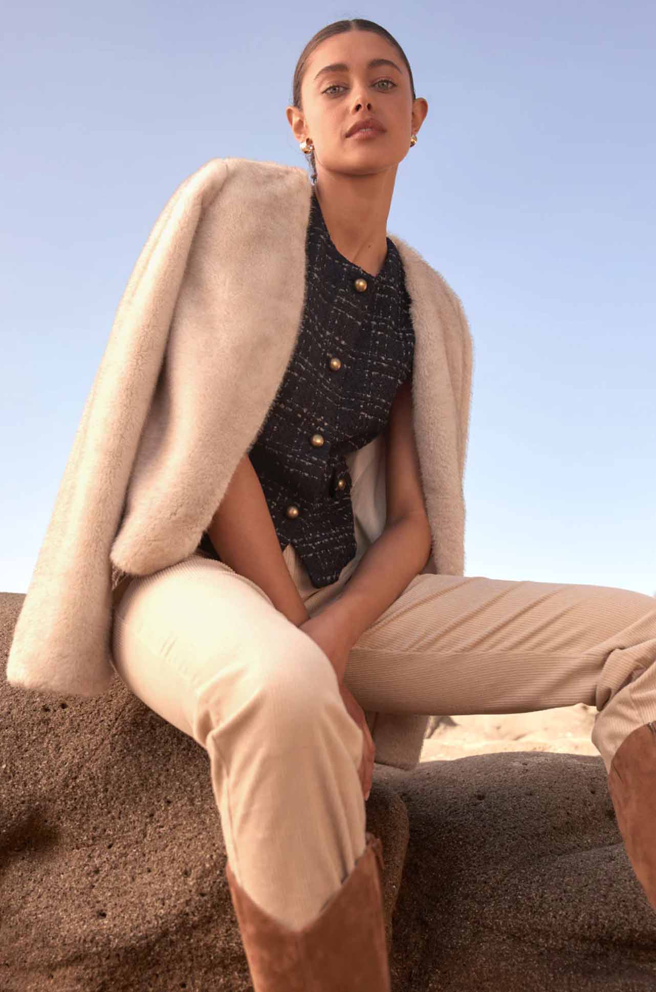 Zoe Kratzmann - dune jacket in ecru