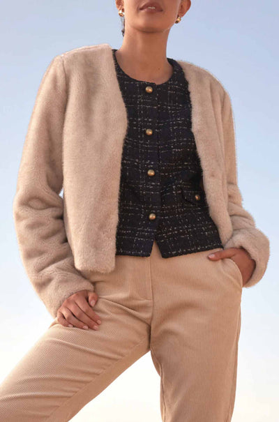 Zoe Kratzmann - dune jacket in ecru