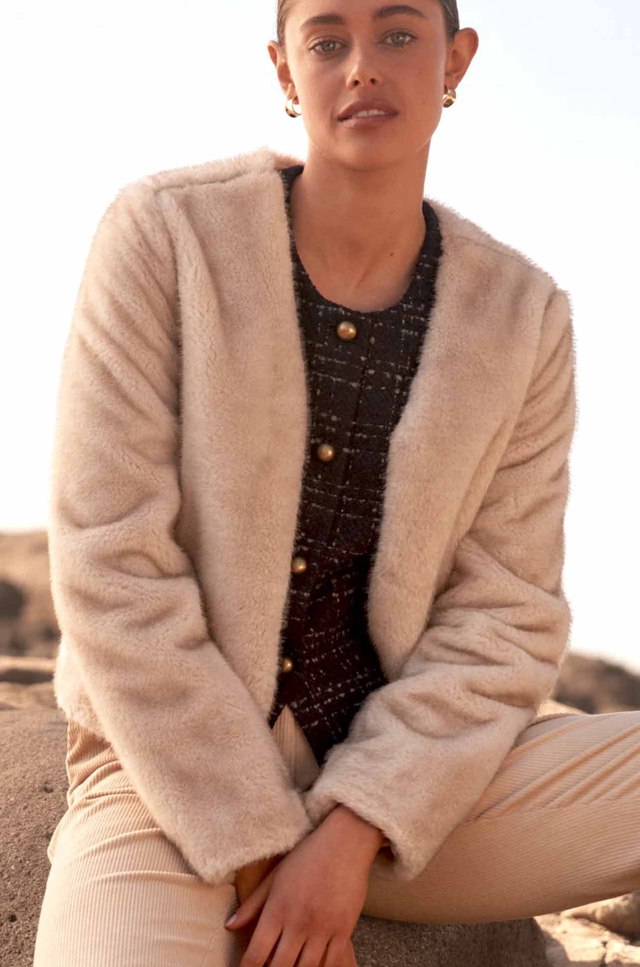 Zoe Kratzmann - dune jacket in ecru