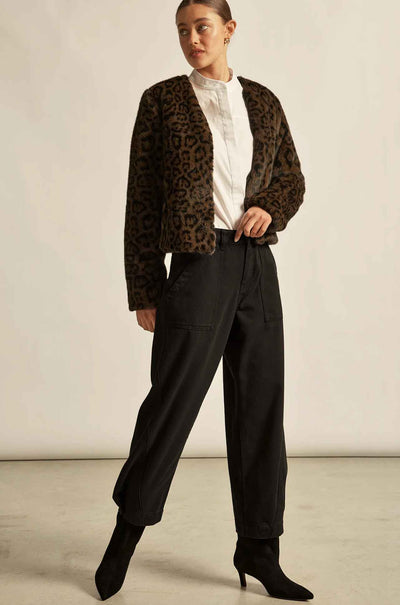 Zoe Kratzmann - dune jacket in ocelot