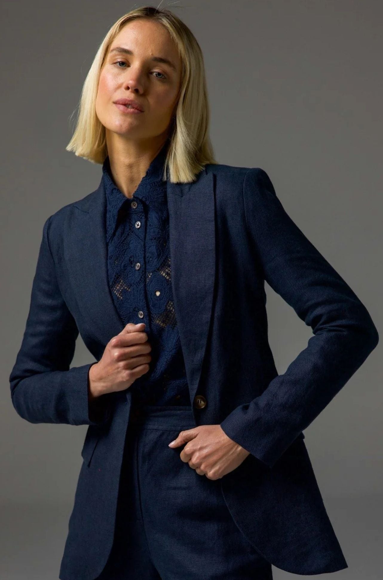 zoe kratzmann - emporium jacket in midnight