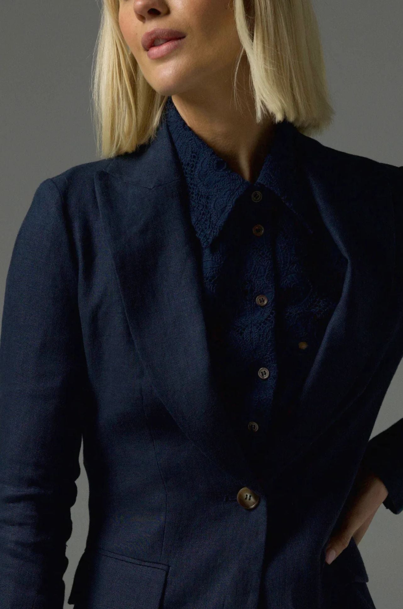 zoe kratzmann - emporium jacket in midnight
