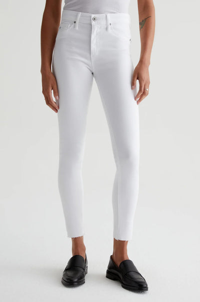 AG Jeans - Farrah Skinny Ankle in White