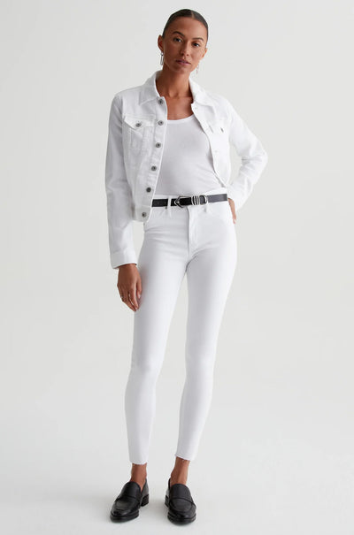 AG Jeans - Farrah Skinny Ankle in White