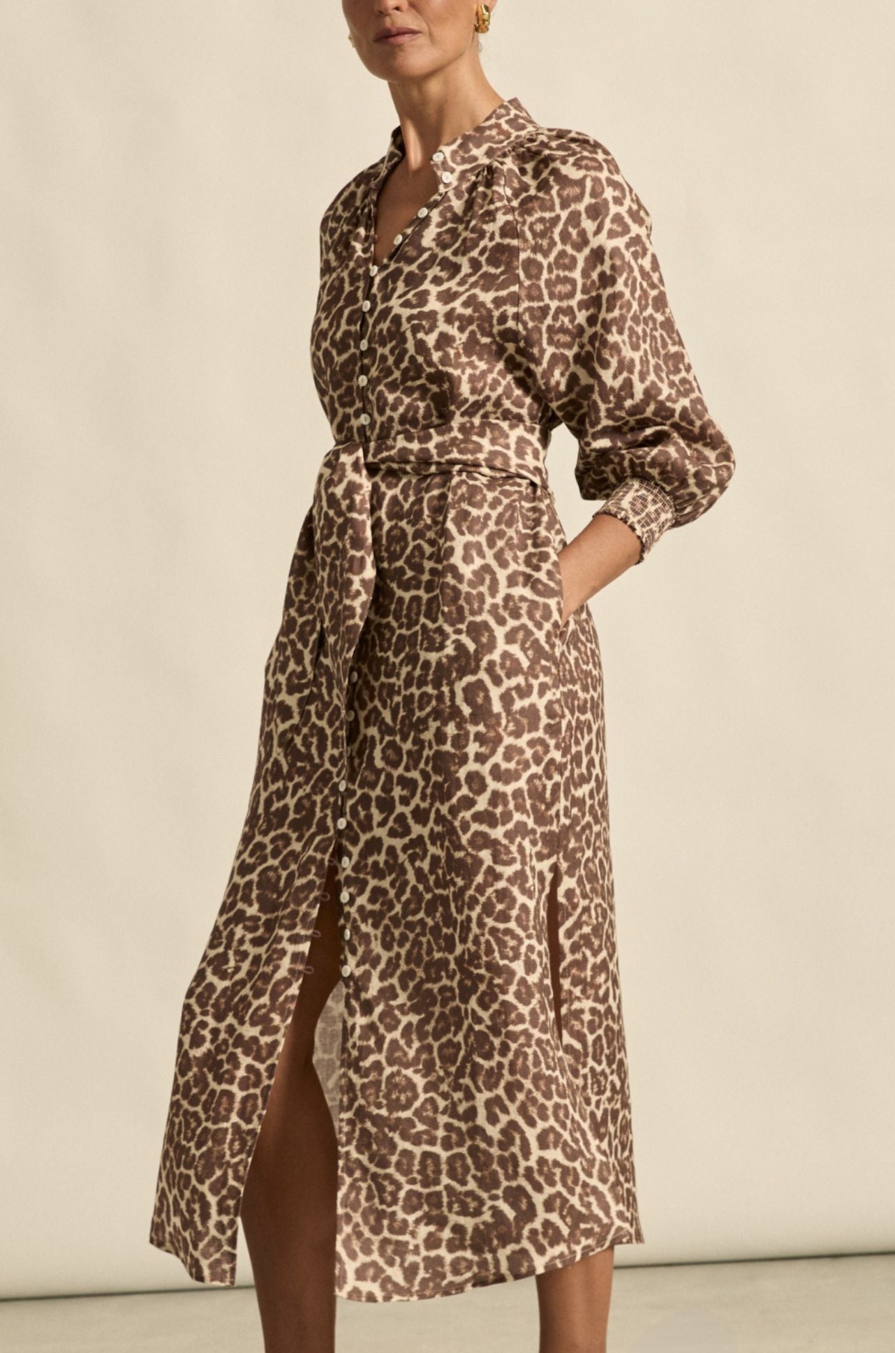 zoe kratzmann - flourish dress in ocelot