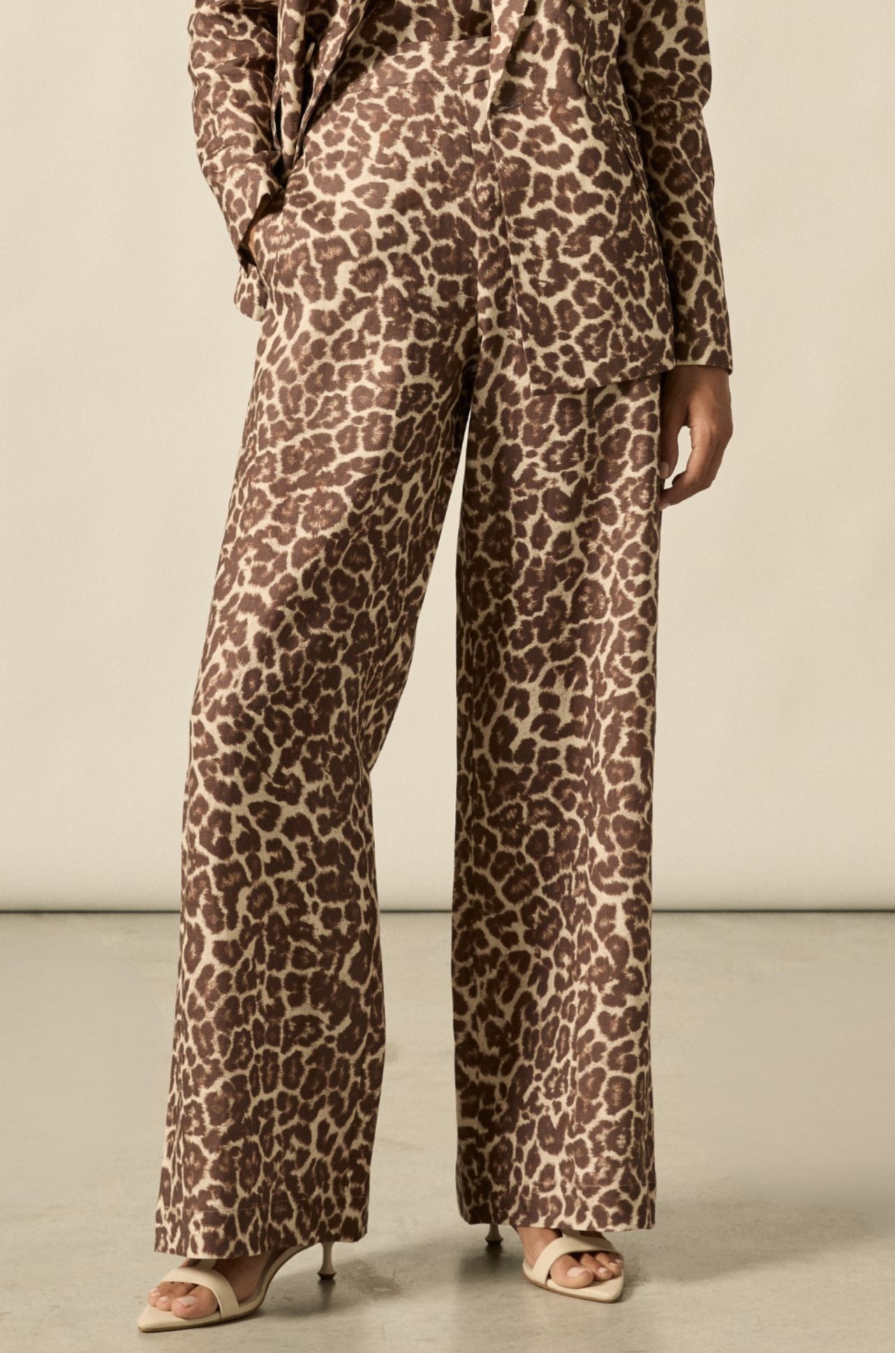 zoe kratzmann - gesture pant in ocelot