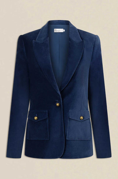 Zoe Kratzmann - glace jacket in sapphire