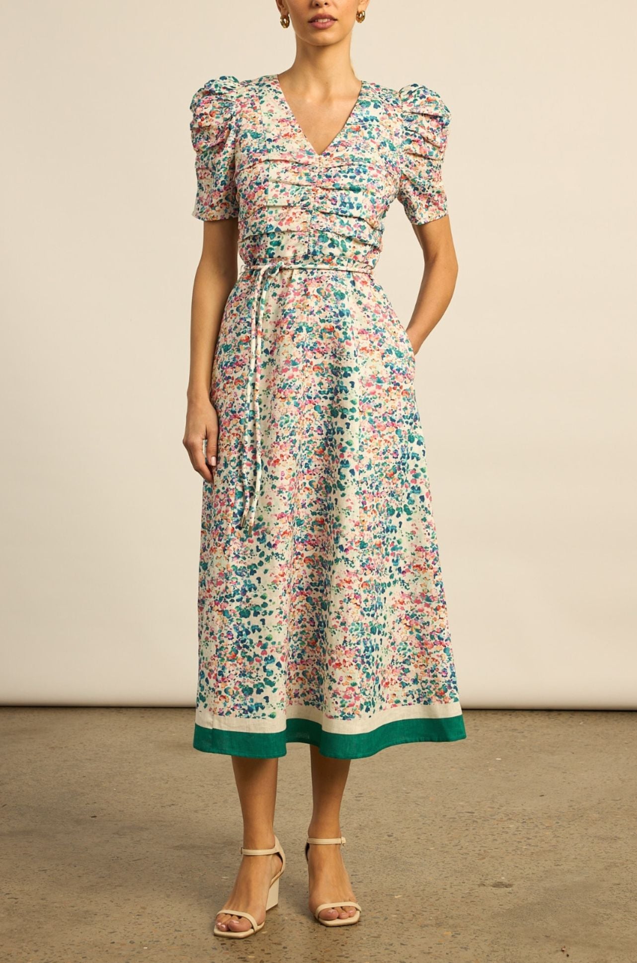 zoe kratzmann - glimmer dress in marble