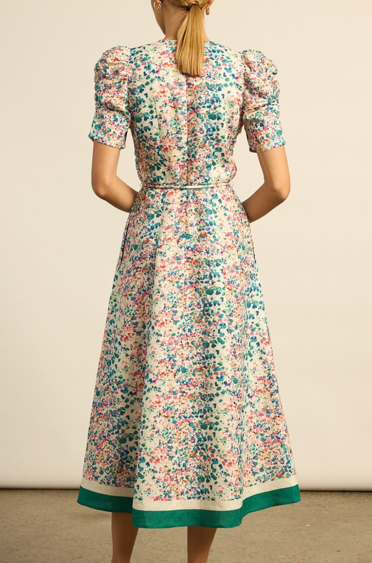 zoe kratzmann - glimmer dress in marble