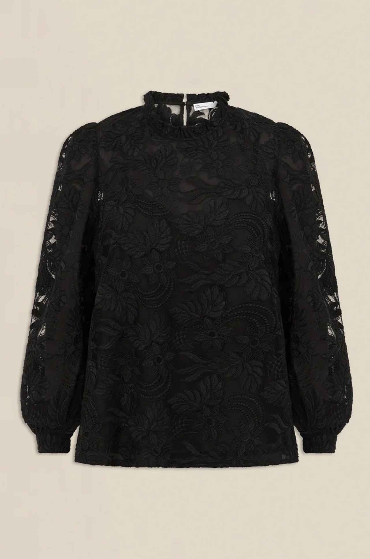 Zoe Kratzmann - glint top in black