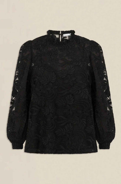 Zoe Kratzmann - glint top in black
