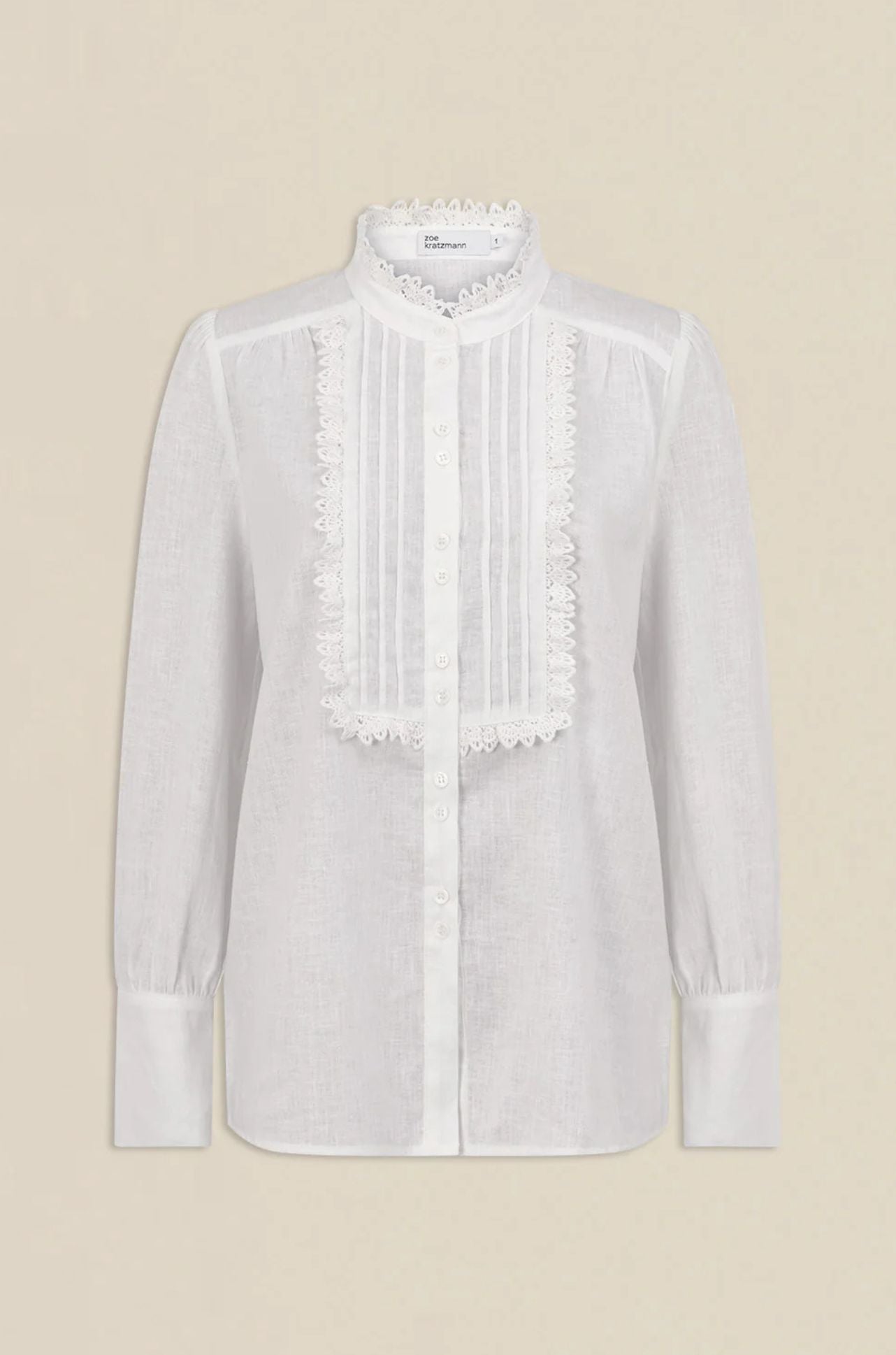 Zoe Kratzmann - haze top in porcelain