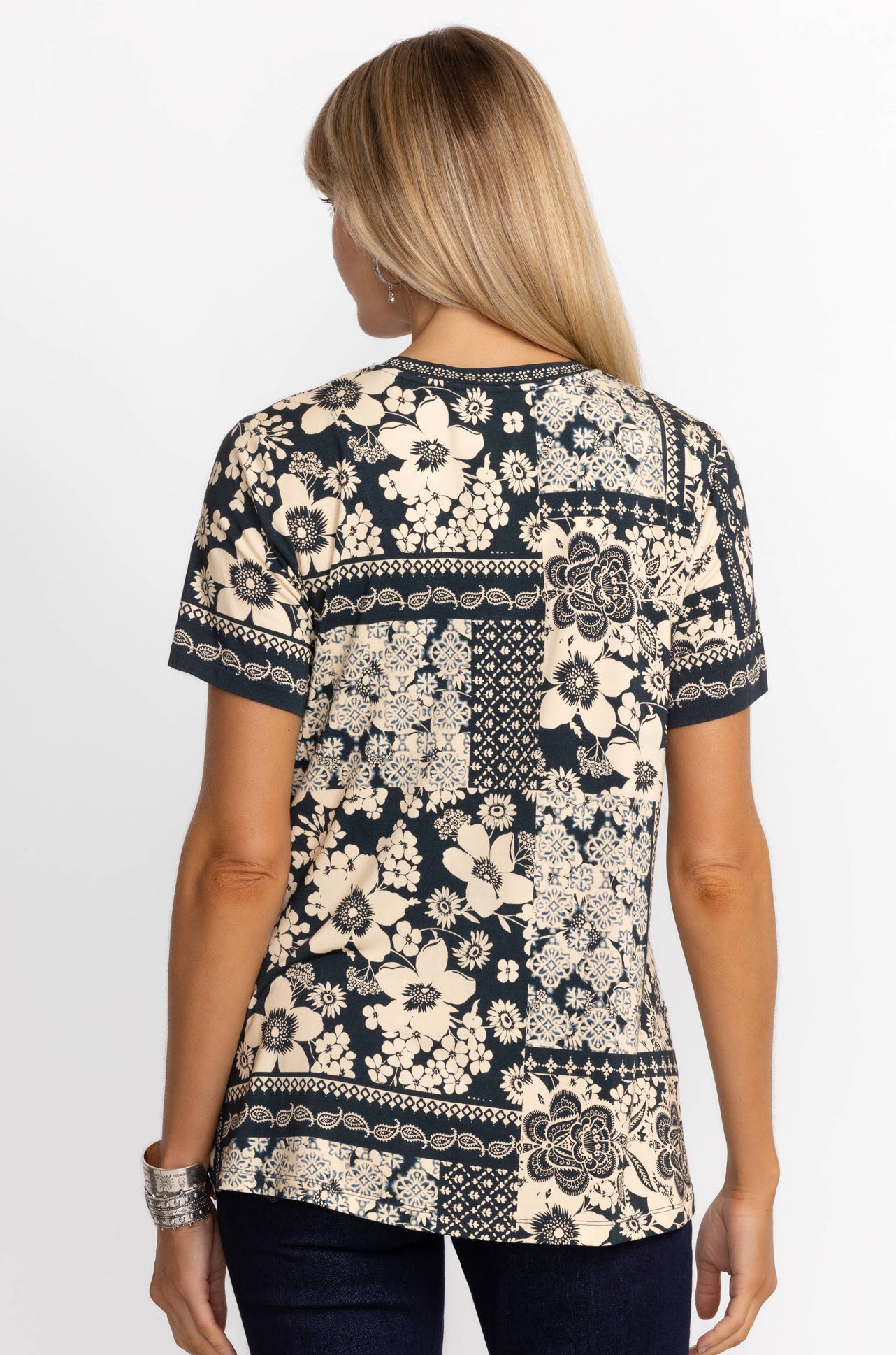 Johnny Was - The Janie Favorite S/S V-Neck Tee