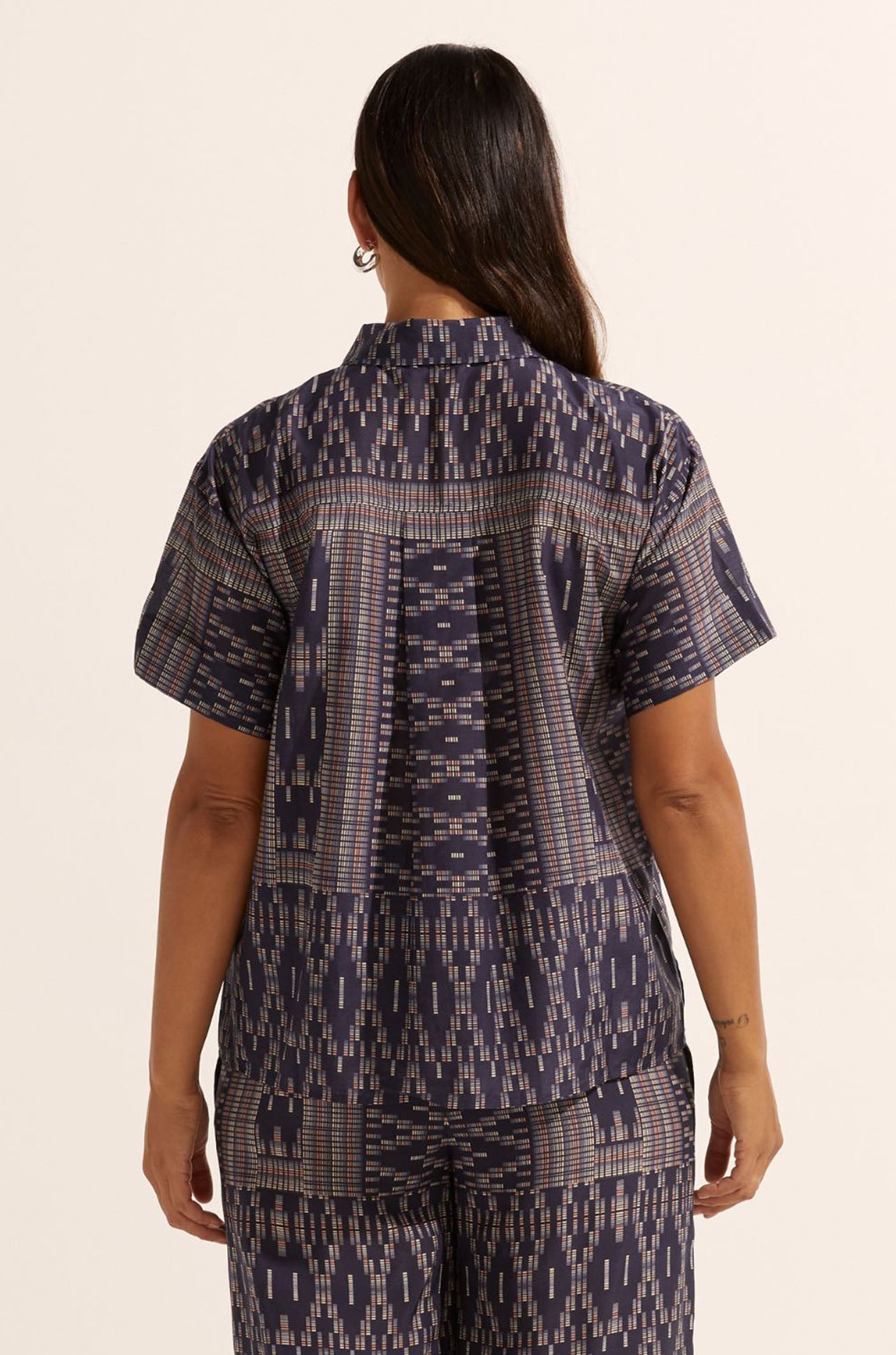zoe kratzmann - jaunt top in midnight aztec