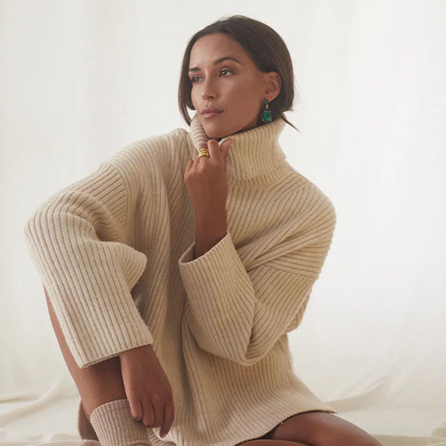 Zahar - Jemima Earrings in Green