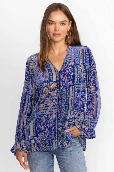 Johnny Was - Joasie Burnout Blouse