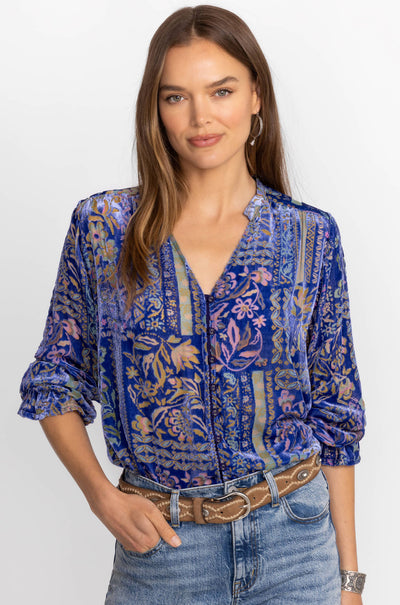 Johnny Was - Joasie Burnout Blouse