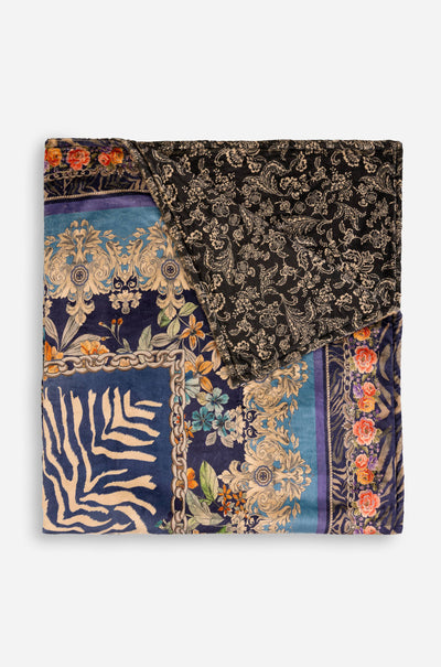 Johnny Was - Laurel Canyon Cozy Blanket in Lona Scarf Print