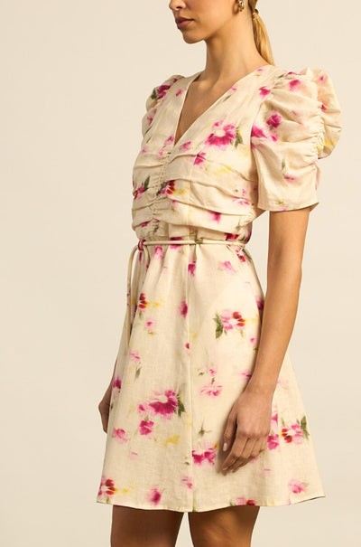 zoe kratzmann - mirage dress in watercolour bloom