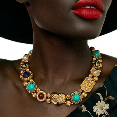 Camilla - My Cameo Romeo Statement Necklace