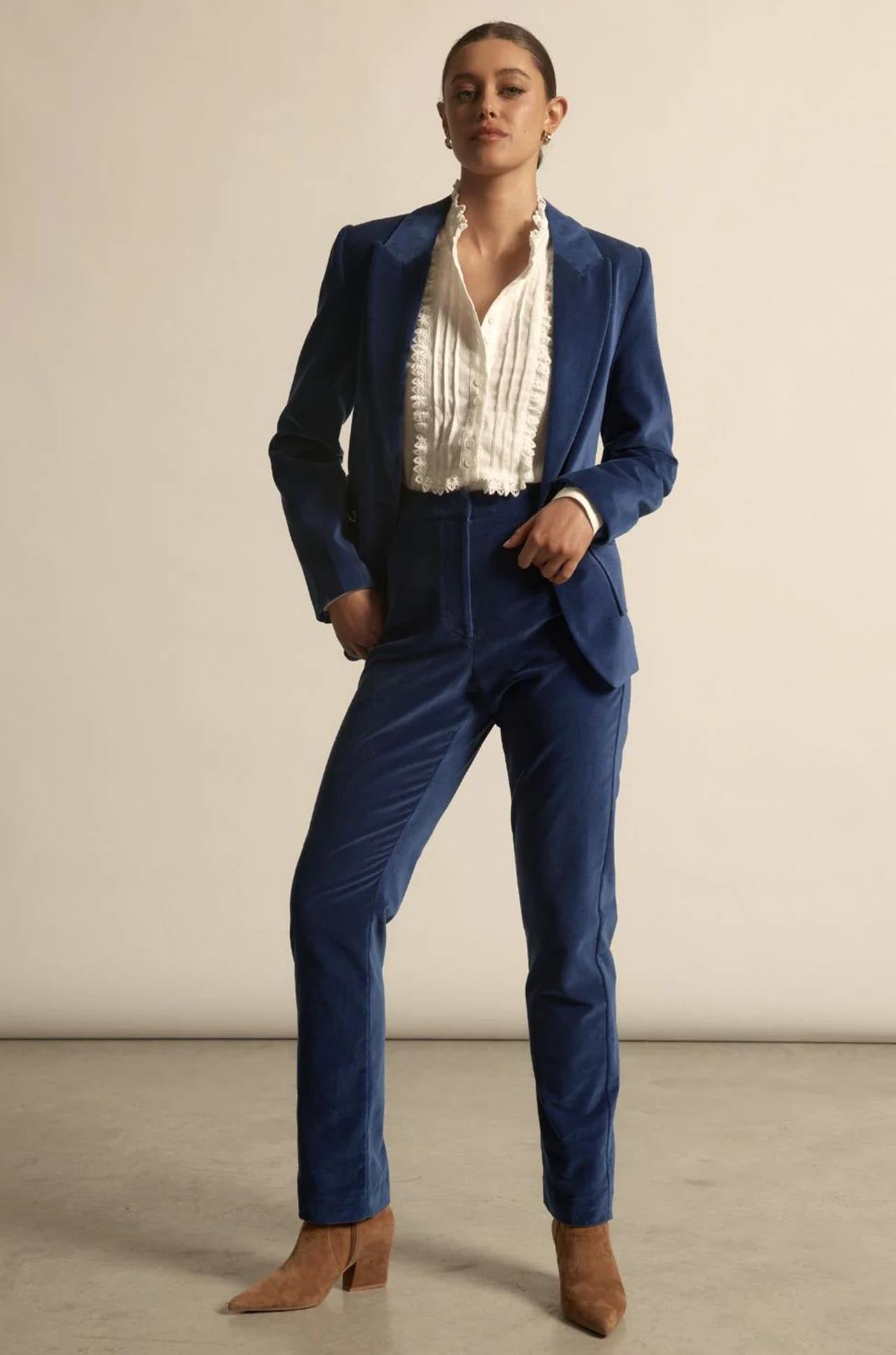 Zoe Kratzmann - noble pant in sapphire