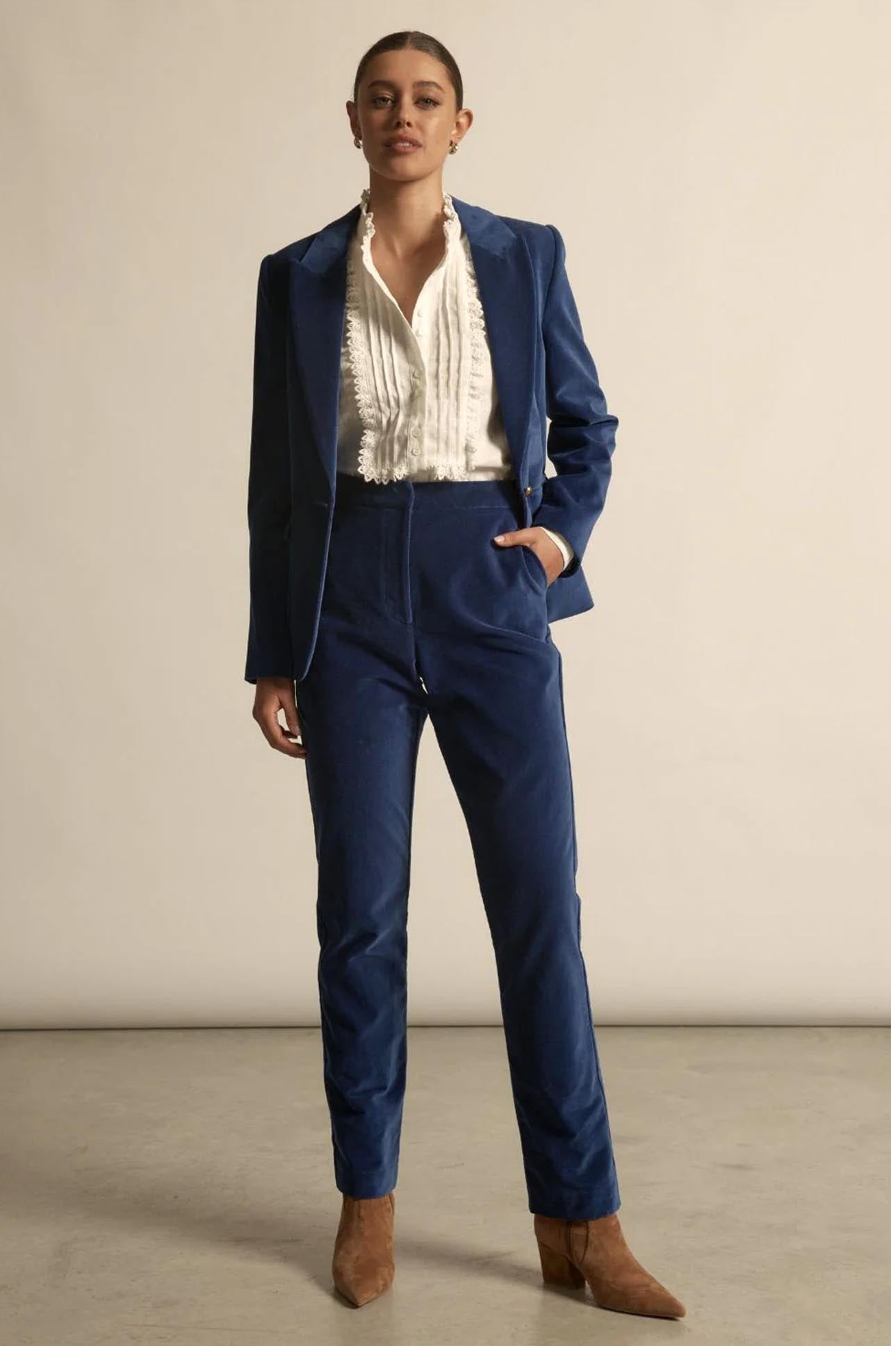 Zoe Kratzmann - noble pant in sapphire