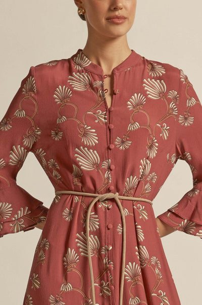 Zoe Kratzmann - nomad dress in berry nouveau