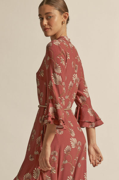Zoe Kratzmann - nomad dress in berry nouveau
