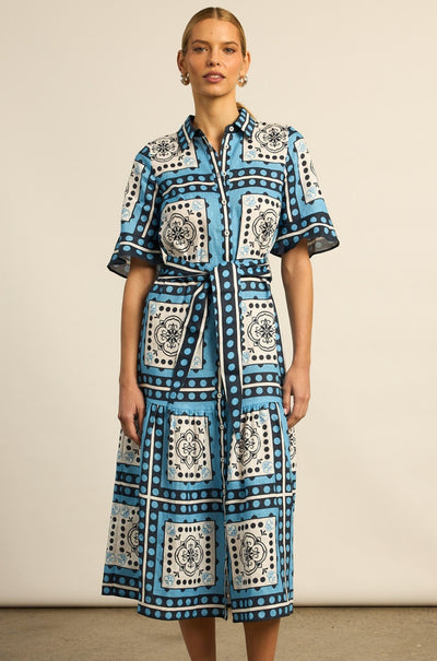 zoe kratzmann - oasis dress in bay scarf