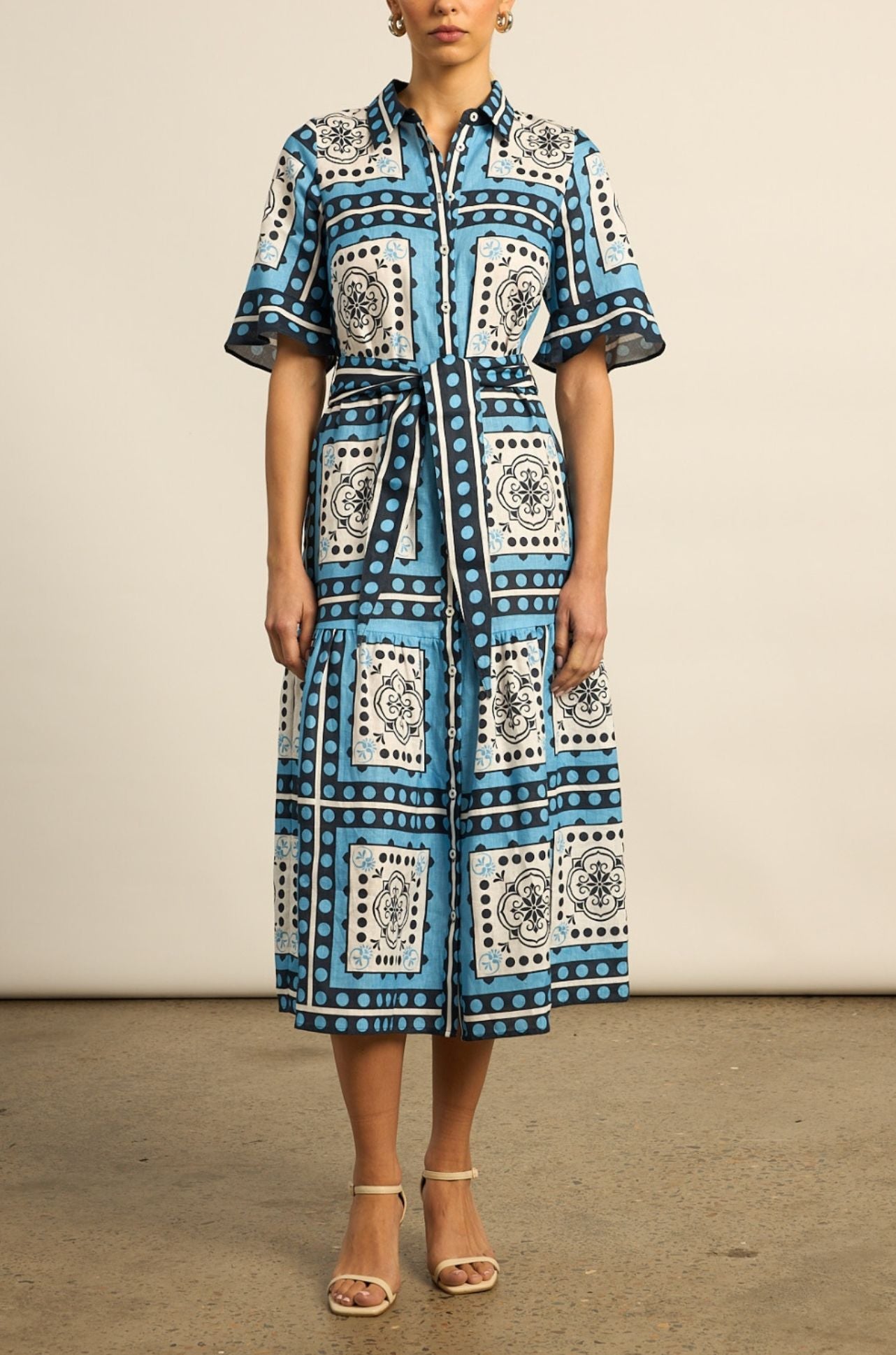 zoe kratzmann - oasis dress in bay scarf