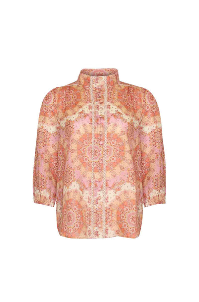 zoe kratzmann - outlook top in sunset mosaic