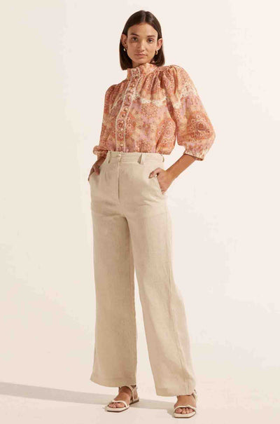 zoe kratzmann - outlook top in sunset mosaic