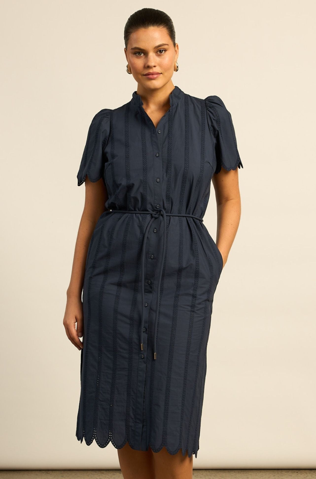 zoe kratzmann - portside dress in midnight