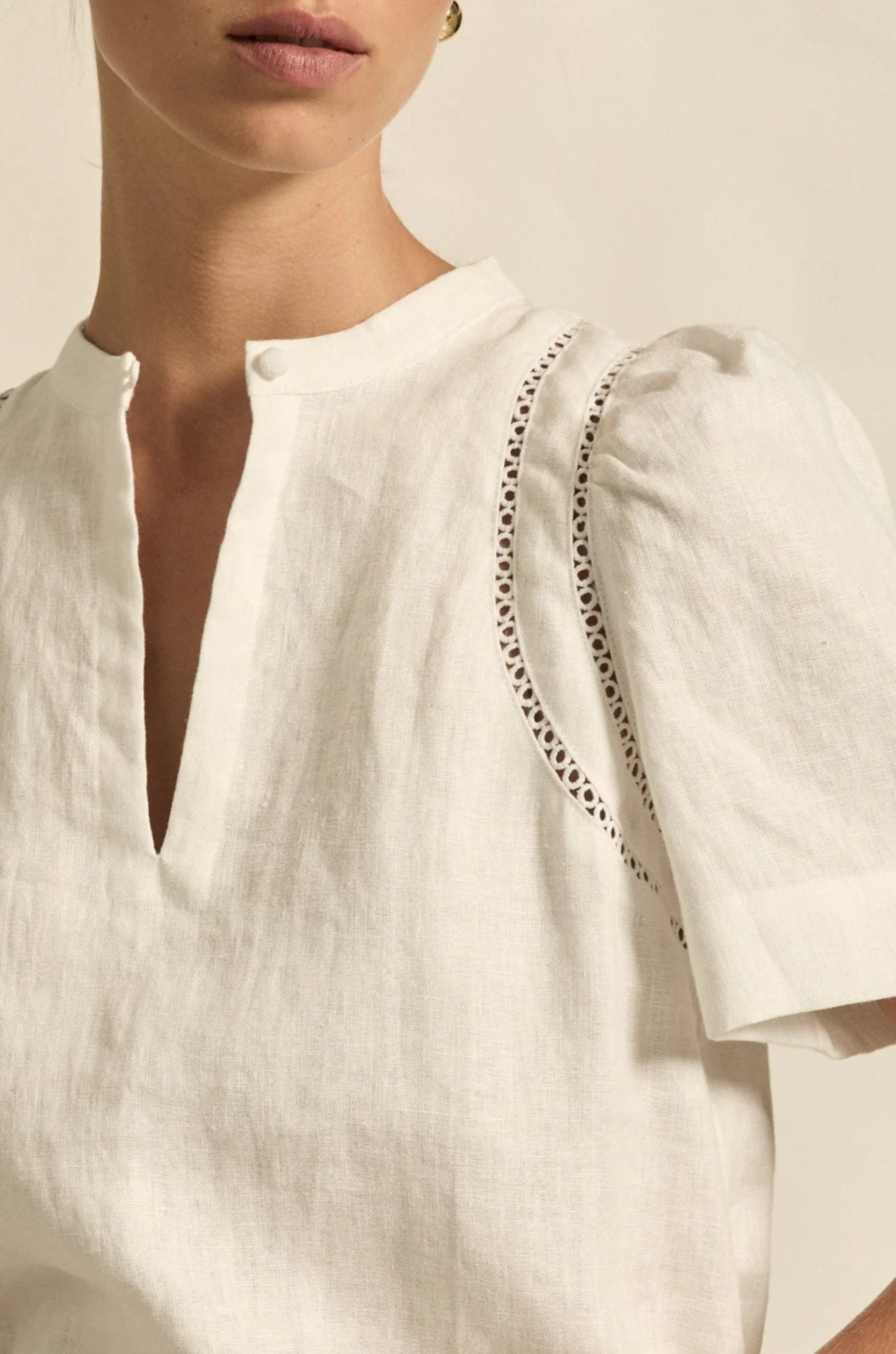 zoe kratzmann - recollect top in porcelain