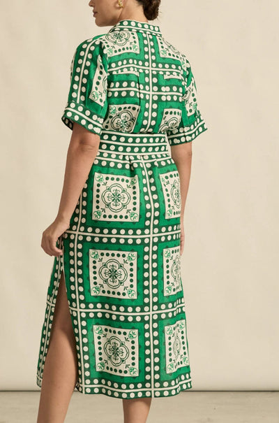 zoe kratzmann - roam dress in parrot scarf